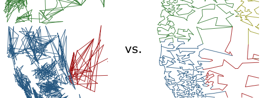 ZIPScribbleMap vs. TPCMap