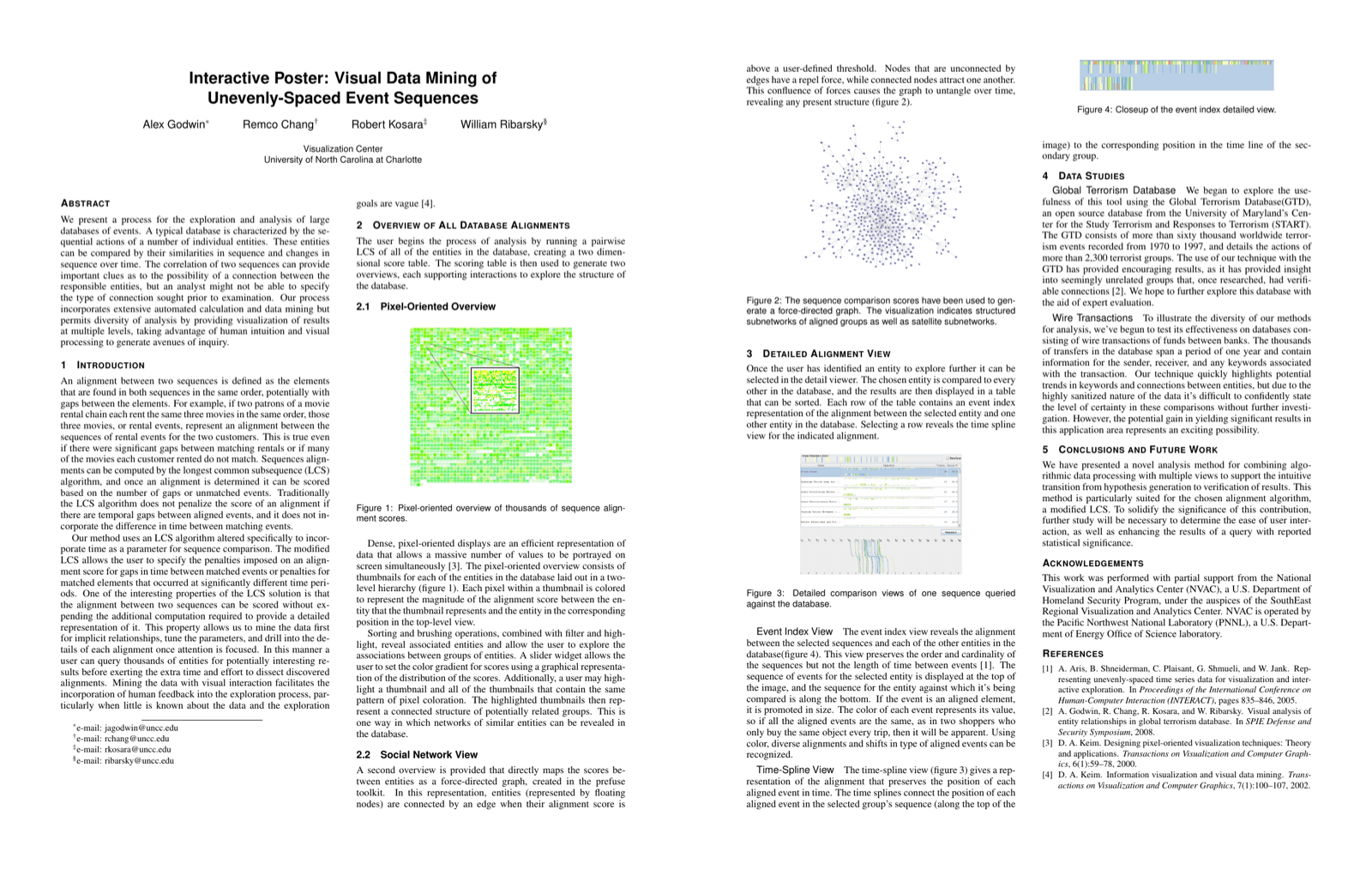 Preview for Visual Data Mining of Unevenly-Spaced Event Sequences