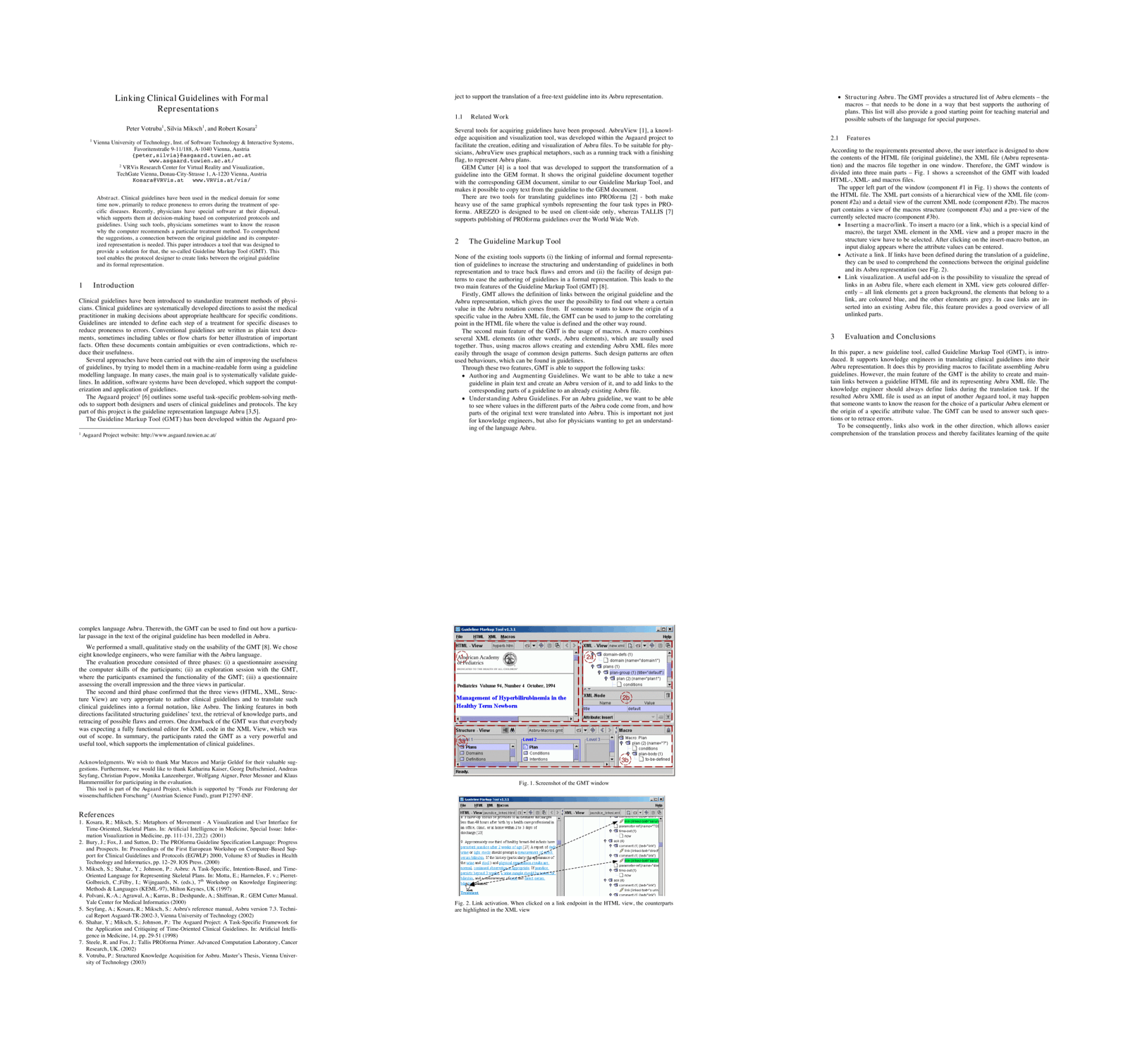 Preview for Linking Clinical Guidelines with Formal Representations