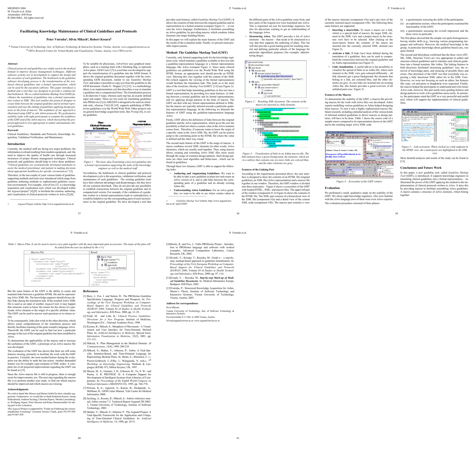 Preview for Facilitating Knowledge Maintenance of Clinical Guidelines and Protocols