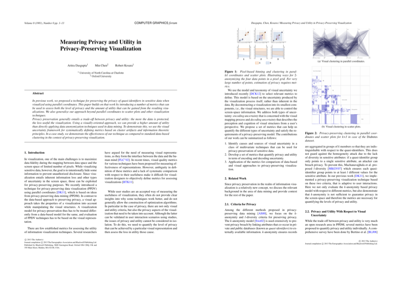 Thumbnail for Measuring Privacy and Utility in Privacy-Preserving Visualization
