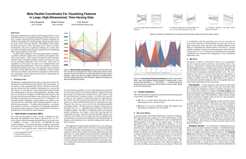Thumbnail for Meta Parallel Coordinates for Visualizing Features in Large, High-Dimensional, Time-varying Data