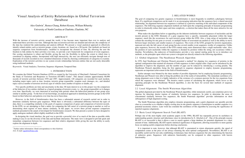 Thumbnail for Visual Analysis of Entity Relationships in Global Terrorism Database