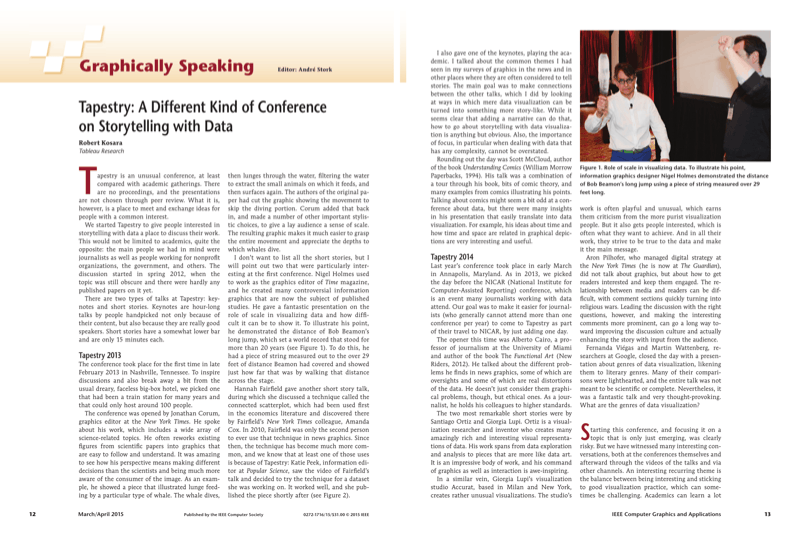 Thumbnail for Tapestry: A Different Kind of Conference on Storytelling with Data