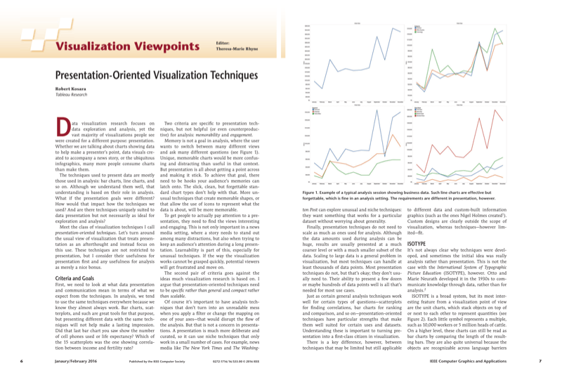 Thumbnail for Presentation-Oriented Visualization Techniques
