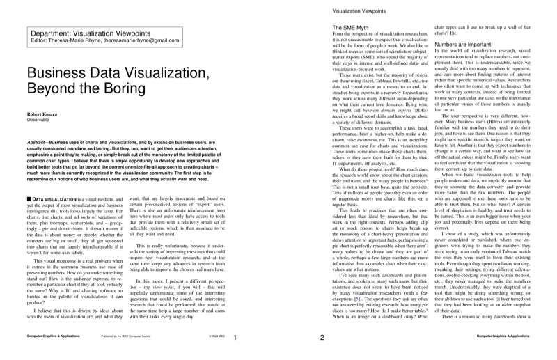 Thumbnail for Business Data Visualization, Beyond the Boring