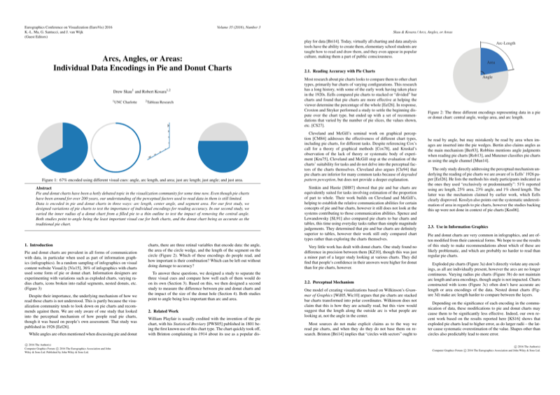 Thumbnail for Arcs, Angles, or Areas: Individual Data Encodings in Pie and Donut Charts